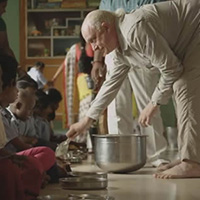 Feeding a school in India